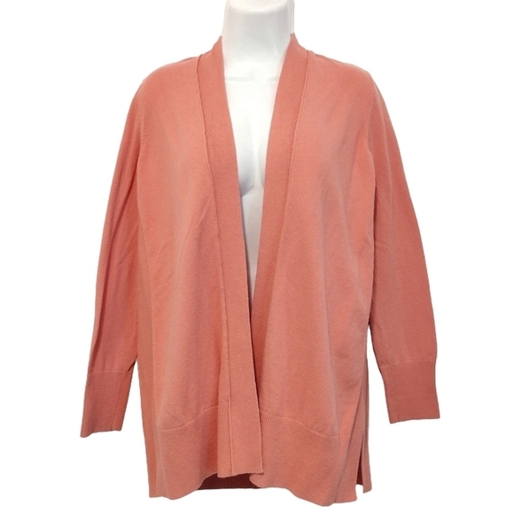 Gap - Coral Ribbed Cardigan - Picture 1 of 12